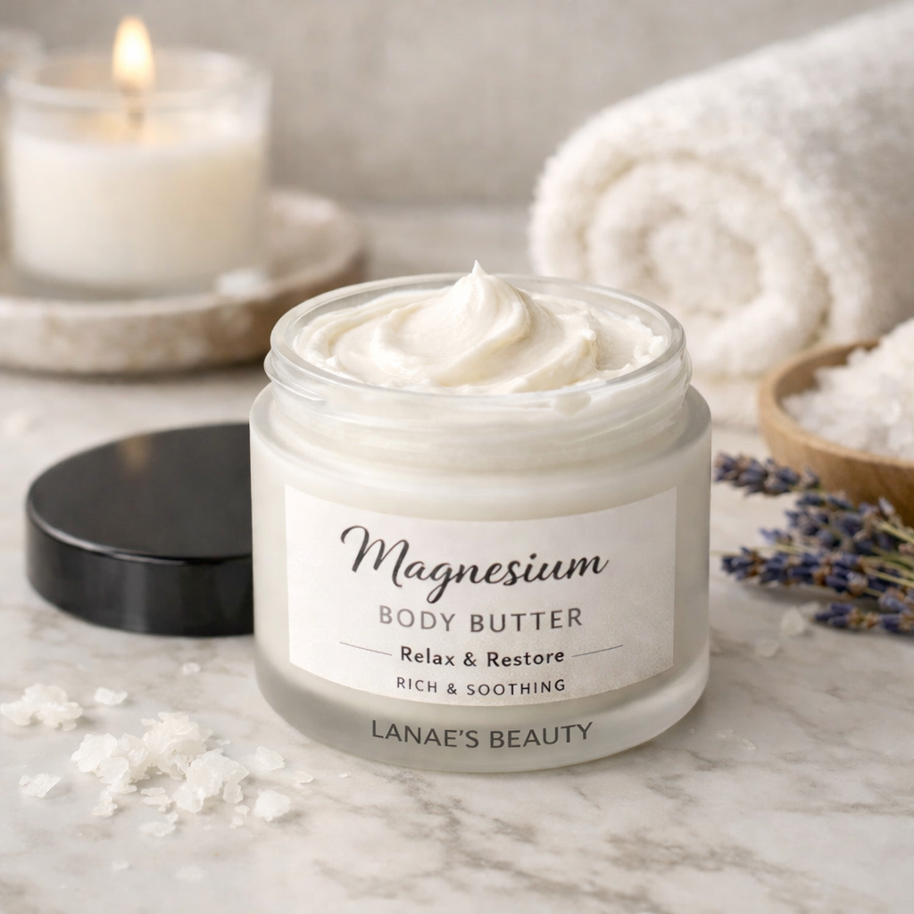Magnesium Butter Infused with Pure Zechstein Magnesium Chloride